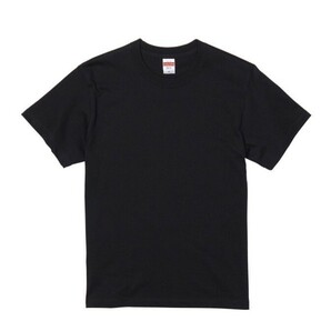 新品 ユナイテッドアスレ 5.6oz ハイクオリティー Tシャツ ブラック 黒 2枚 XXLサイズ United Athle 500101 High Quality T-shirtの画像4