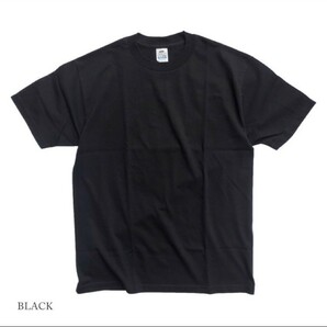 新品未使用 プロクラブ 5.8oz コンフォート 無地 半袖 Tシャツ 黒 XLサイズ PRO CLUB 102 ブラック クルーネックの画像9