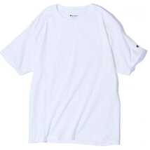 新品未使用 チャンピオン 無地 クルーネック Tシャツ ホワイト Lサイズ Champion t425_画像5