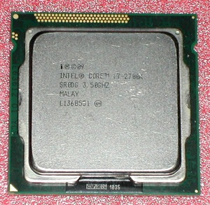 ジャンクCPU　Core i7 2700K　LGA1155