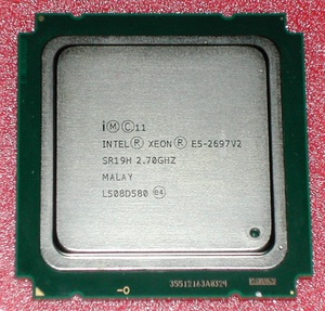 12コア24スレッド　XEON E5 2697 V2　LGA2011