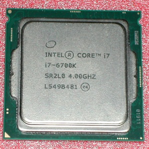 4コア8スレッド　Core i7 6700K LGA1151