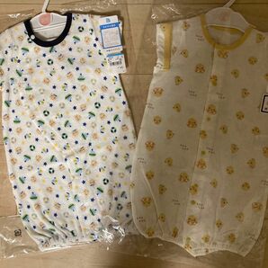 50-60サイズ　新生児　ベビー服　コンビドレス　カバーオール　プレオール　2way 西松屋