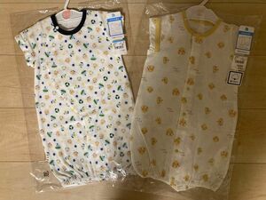 50-60サイズ　新生児　ベビー服　コンビドレス　カバーオール　プレオール　2way 西松屋