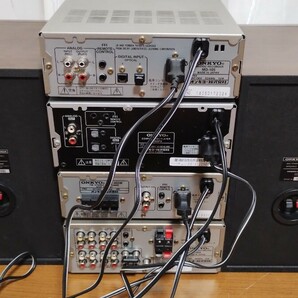 ONKYO オンキョー システムコンポ D-062A/A-905/T-405W/MD-105/C-705FX CD再生可の画像3