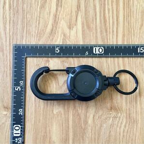 新品 BEAMS Key back Reel Carabiner Keyholder ビームス キーバックリール カラビナキーホルダー 日本製 EDC OUTDOOR エブリデイキャリーの画像7