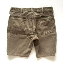 美品 Wrangler NANO universe Corduroy Short pants ラングラー ナノユニバース別注 コーデュロイ ショートパンツ Sサイズ 日本製 膝上丈_画像7