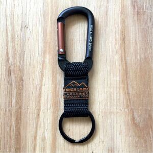 未使用 BEAMS Embroidery Carabiner Keyholder ビームス 刺繍 カラビナキーホルダー 日本製 MADE IN JAPAN EDC OUTDOOR エブリデイキャリー