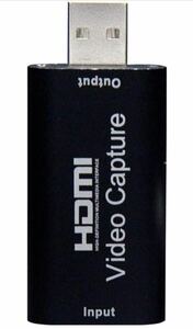 HDMI キャプチャーボード USB2.0 1080P HDMI ゲームキャプチャー ビデオキャプチャカード ゲーム実況生配信・画面共有・録画・医用撮像