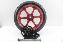 1円スタート:GSX1400[04社外後　GALESPEED　ゲイルスピード　タイプN　リアホイール]｝F_画像1