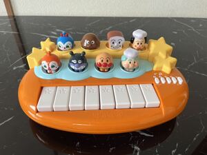  Bandai Anpanman be flyer bo.... concert for children piano 5 kind bending ... operation verification ending use impression equipped old goods 