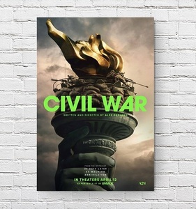 シビルウォー Civil War 映画ポスター US版 11×17インチ (27.9×43.2cm) mp1