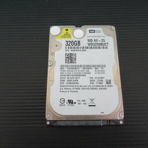 ◆◇【送料無料・DIGA・換装用HDD 320GB☆交換/修理】WD3200BUCT-63TWBY0 320GB ☆DMR-BF200用☆PT3969◇◆の画像1