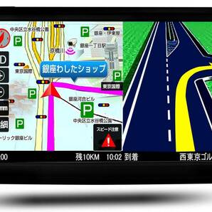 カーナビゲーション ポータブルナビ 最新の日本地図 7インチ pnd カーナビ/オービス警告/12V-24V車対応 /8G/高速で正確な位置の画像1