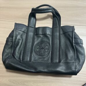 トリーバーチ 黒 ブラック トートバッグ A3 ToryBurch