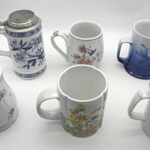 KIRIN BEER MUG COLLECTION 1980～1985年 6個まとめ ケース入り 未使用保管品 6494の画像2