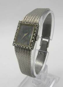GIRARD　PERREGAUX ジラールペルゴ　腕時計 手巻き 26P ダイヤ ベゼル　稼働品　6570 