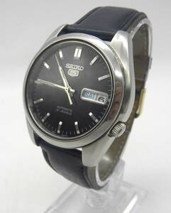 SEIKO　セイコー ５　ファイブ 裏スケ 7S26-01V0 自動巻き 腕時計 稼働品　■6767