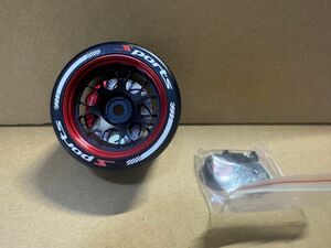 アルミステアリングホイール 送信機 フタバ サンワ プロポ用 RC ラジコン　ヨコモ　タミヤ　ドリフト