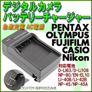 FUJIFILM 富士フィルム NP-45 NP-45A NP-45B NP-45S 急速 対応 AC 電源★