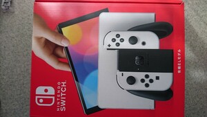 【未使用】 Switch 有機ELモデル HEG-S-KAAAA 購入日印24.4.8 保護フィルム付