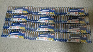 [ unused ] Panasonic evo ruta single 4 battery total 168ps.@LR03EJSP