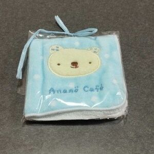 新品未使用 Anano Cafe タオルハンカチ ミニタオル クマ