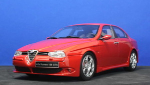 1/18 京商 OttO Alfa Romeo アルファロメオ 156 GTA 2002 (レッド) ●