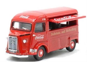 1/76 OXFORD Citroen H Van シトロエン H タイプ バン Coca Cola（コカ・コーラ）