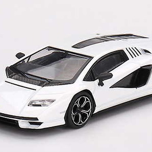 1/64 MINI-GT Lamborghini ランボルギーニ カウンタック LPI 800-4 Bianco Siderale (左ハンドル) 【567】の画像1