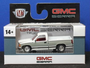 1/64 M2マシーン 1988 シエラ1500 GMC Sierra 1500（ホワイト/グレー）●