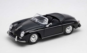 1/24 WELLY Porsche 356A Porsche Speedster ( с откидным верхом ) черный *