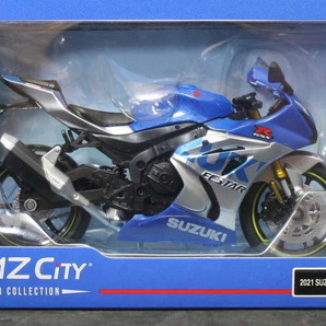 1/12 RMZCity 2021 スズキ SUZUKI GSX-R1000R (ブルー/シルバー) ●の画像1