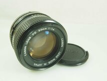 B404028☆☆良品★キヤノン NewFD 50mm F1.4_画像2