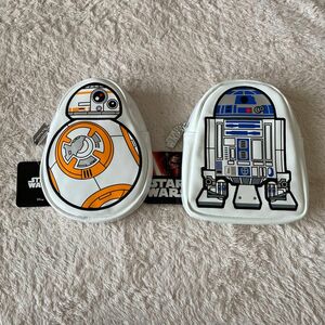 STARWARS スターウォーズ　R2D2 BB8 ポーチ　新品　未使用