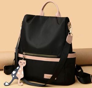 [ today limitation sale ]ZARA genre abroad brand high capacity rucksack cat 3way rucksack backpack light weight black 