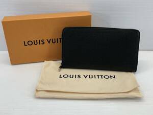 ■ ルイヴィトン ジッピーオーガナイザー M30056 黒 タイガ ノワール ラウンドファスナー メンズ ロング ウォレット LOUIS VUITTON ■