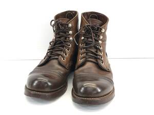 # Red Wing 8111 железный Ranger US6 24.0. мужской женский Work ботинки Brown гонки выше REDWING #