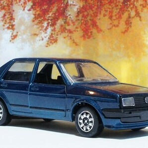 ドイツ製 シャバク 1/43 1984 フォルクスワーゲン ジェッタ 2代目 A2 タイプ20E ターコイズ Volkswagen Jetta VW Schabak 送料無料の画像3