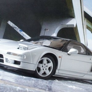 オートアート シグネチャ 1/18 1990 ホンダ NSX NA1 初代 前期型 シルバー Autoart Signature 送料無料の画像6