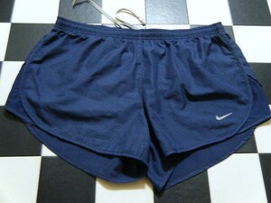  Nike NIKE short pants lady's L navy blue .4708