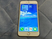 iPhone6s plus 128GB gold ヒビあり_画像1