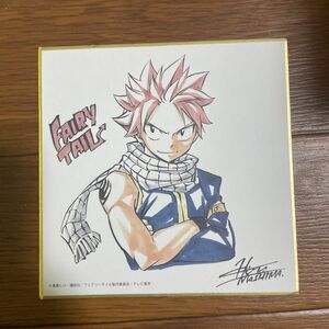 FAIRYTAIL フェアリーテイル ナツ 色紙 サイン ミニ コレクション