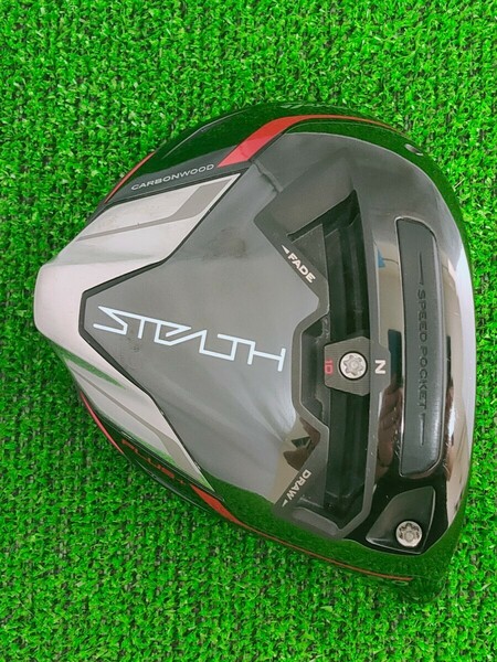 【送料無料】TaylorMade テーラーメイド STEALTH PLUS+ ステルスプラス+ 9.0° 9.0度 ヘッド単品。ヘッドカバー付き。（DH561）