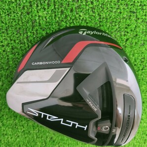 【送料無料】TaylorMade テーラーメイド STEALTH PLUS+ ステルスプラス+ 9.0° 9.0度 ヘッド単品。ヘッドカバー付き。（DH561）の画像3