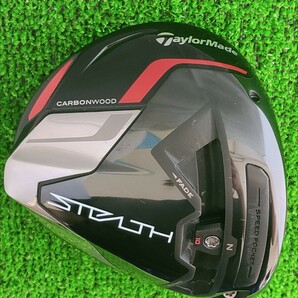 【送料無料】TaylorMade テーラーメイド STEALTH PLUS+ ステルスプラス 9.0° 9.0度 ドライバーヘッド単品。限定ヘッドカバー付き（DH557）の画像3