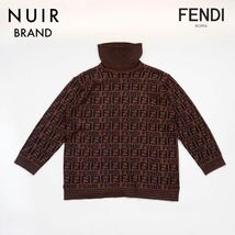 フェンディ FENDI ニット ズッカ セーター マルチカラー_画像1