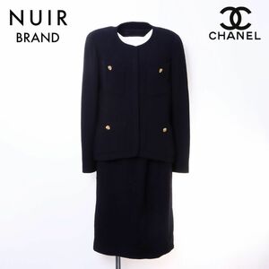  Chanel CHANEL suit black 