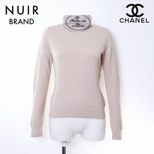 シャネル CHANEL ニット Size:38 タートルネック ブラウン