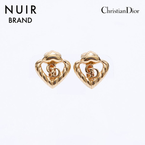 Кристиан Dior Christian Dior Sergring Logo Gold